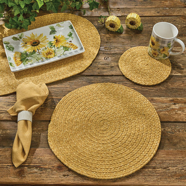 Spice Bin Braided Table Runner 54